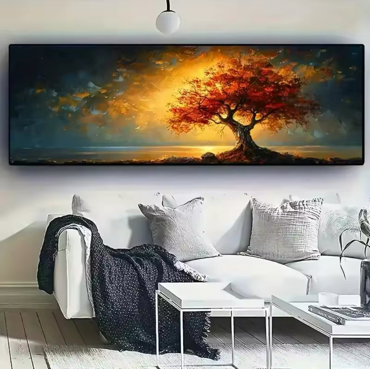 Extra-Large Size Tree of Life Canvas Paintings Abstract Poster Tree Wall Art Modern Home Decor Print Geometric Patterns Decor