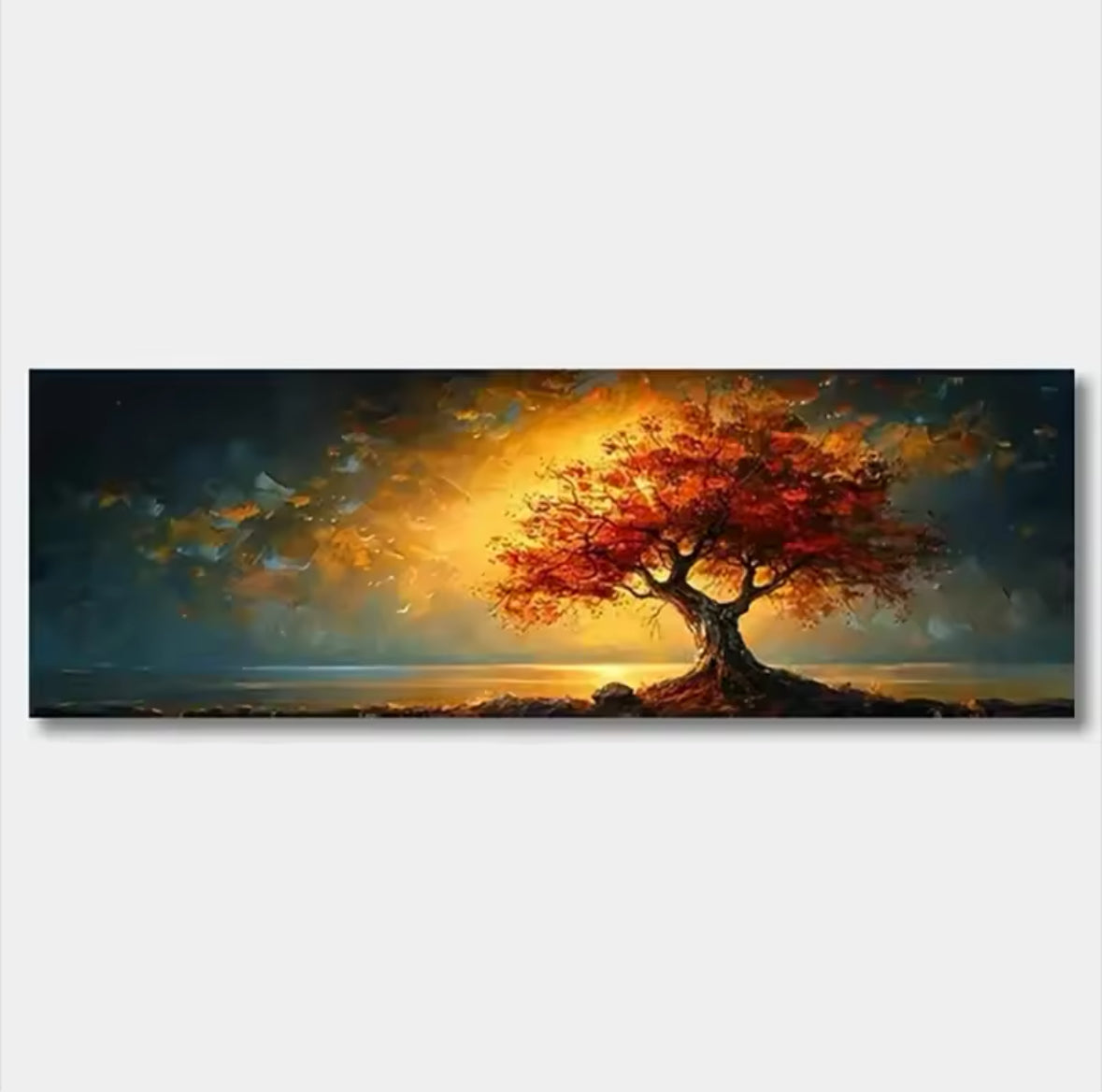 Extra-Large Size Tree of Life Canvas Paintings Abstract Poster Tree Wall Art Modern Home Decor Print Geometric Patterns Decor