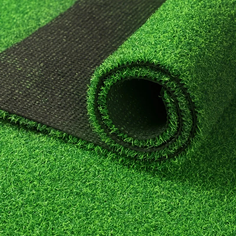 Outdoor Artificial Grass Rug Eco-Friendly PE Material Durable Anti-Slip for Garden Decoration Balcony Park Greening Landscaping