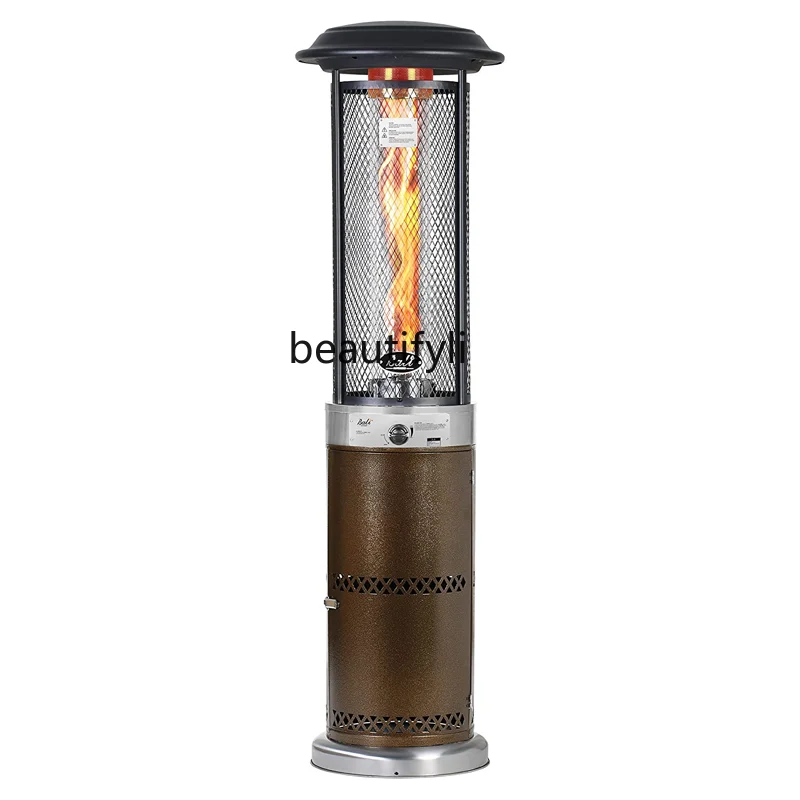 Outdoor Gas Heating Furnace Villa Garden Courtyard Heater Home Use and Commercial Use