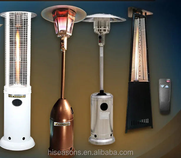 round outdoor patio heater