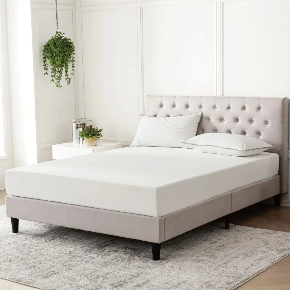 Medium Firm Memory Foam Mattress, medium feel, breathable cover, 6in - Twin/Full, 8in - Twin/Full/Queen