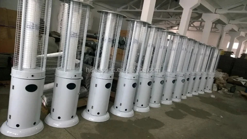 round outdoor patio heater