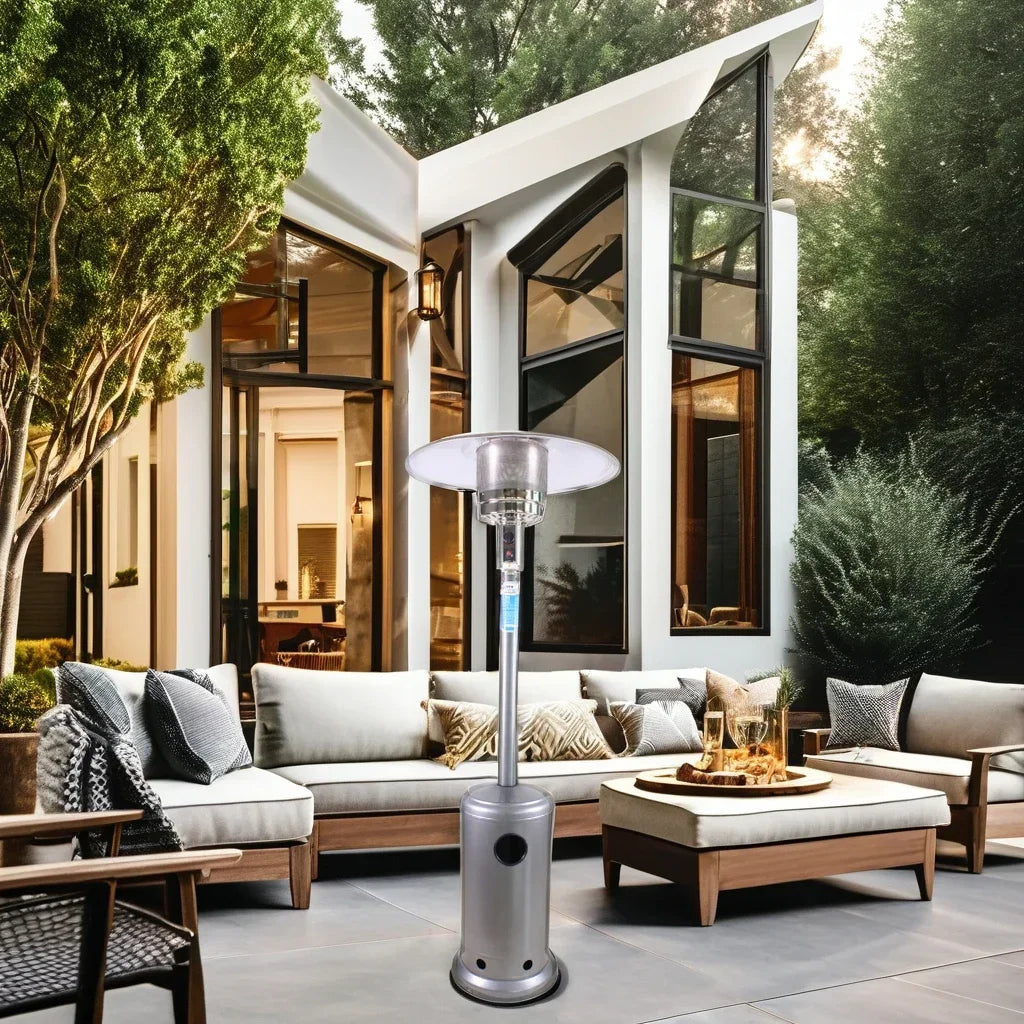 Outdoor Stainless Steel Mushroom Propane Heater Portable Home Courtyard Gas Patio Heaters for or Use