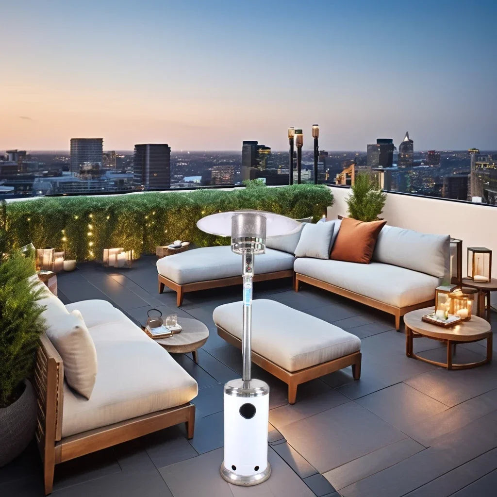 Outdoor Stainless Steel Mushroom Propane Heater Portable Home Courtyard Gas Patio Heaters for or Use