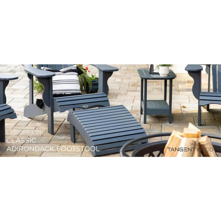 Leisure Line Adirondack Footstool by Tangent