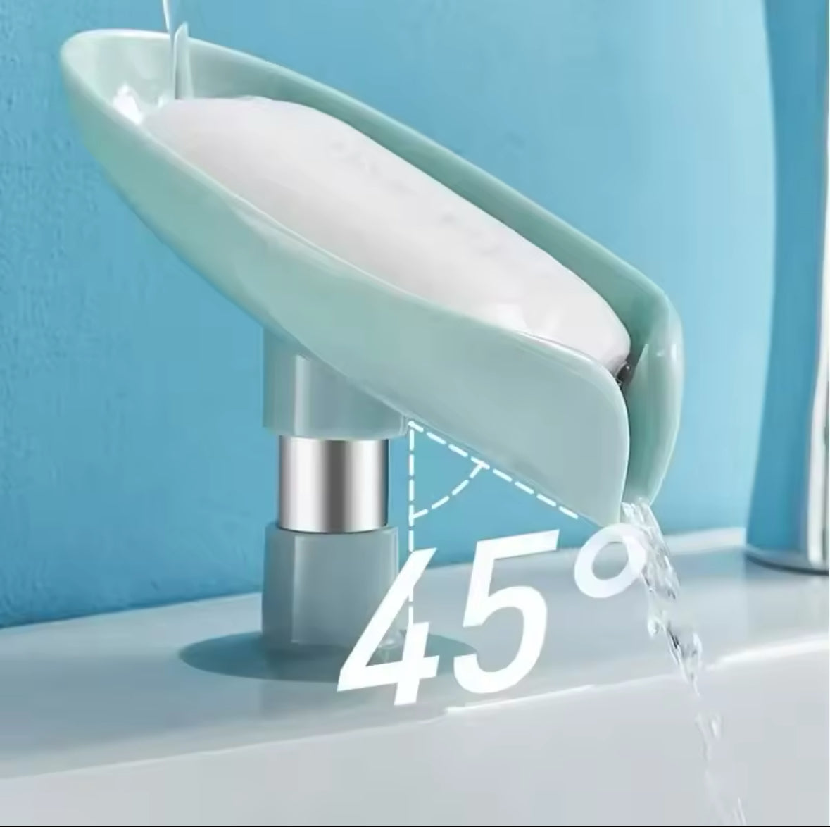 1pcs Drain Soap Holder Leaf Shape Soap Box Suction Cup Tray Drying Rack for Shower Sponge Container Kitchen Bathroom Accessories