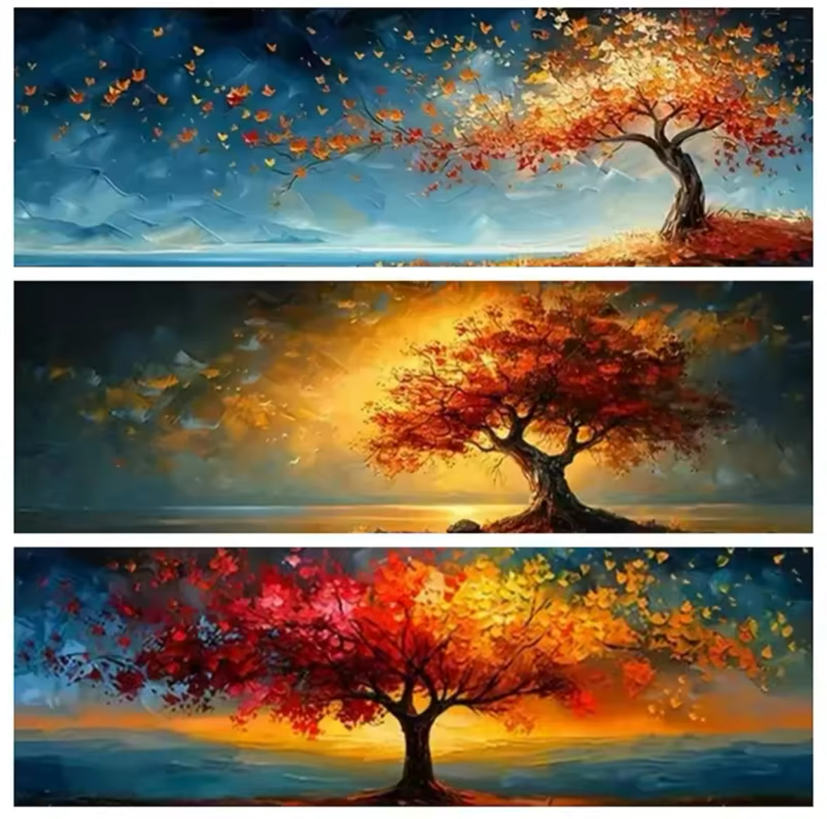 Extra-Large Size Tree of Life Canvas Paintings Abstract Poster Tree Wall Art Modern Home Decor Print Geometric Patterns Decor