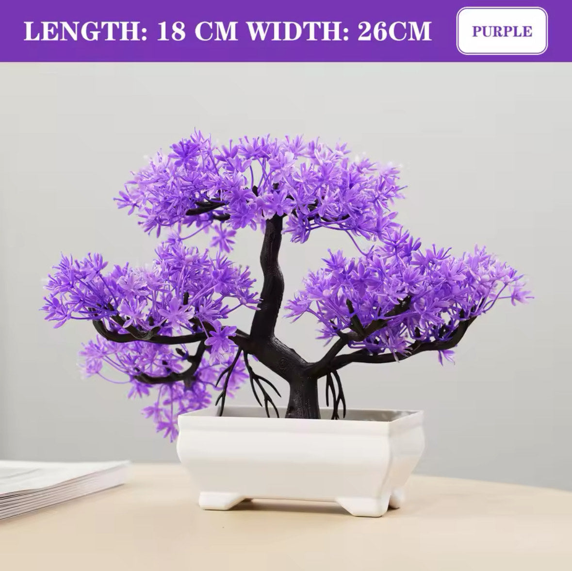 Artificial Plants Bonsai Small Tree Simulation Pot