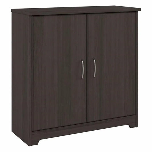 Cabot Small Storage Cabinet With Doors, Heather Gray