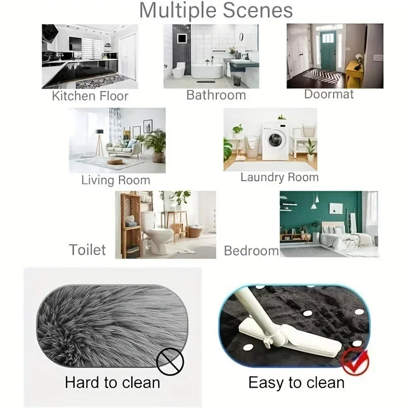 European Luxury Carpet for Living Room Bedroom, Large Area Rug Indoor Outdoor, Non-Slip Tatami Mat Floor Cover