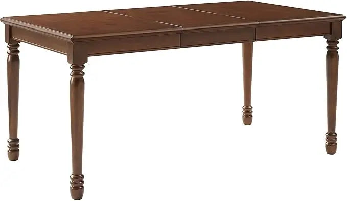 Shelby Traditional Round Wood Dining Room Table, Distressed White