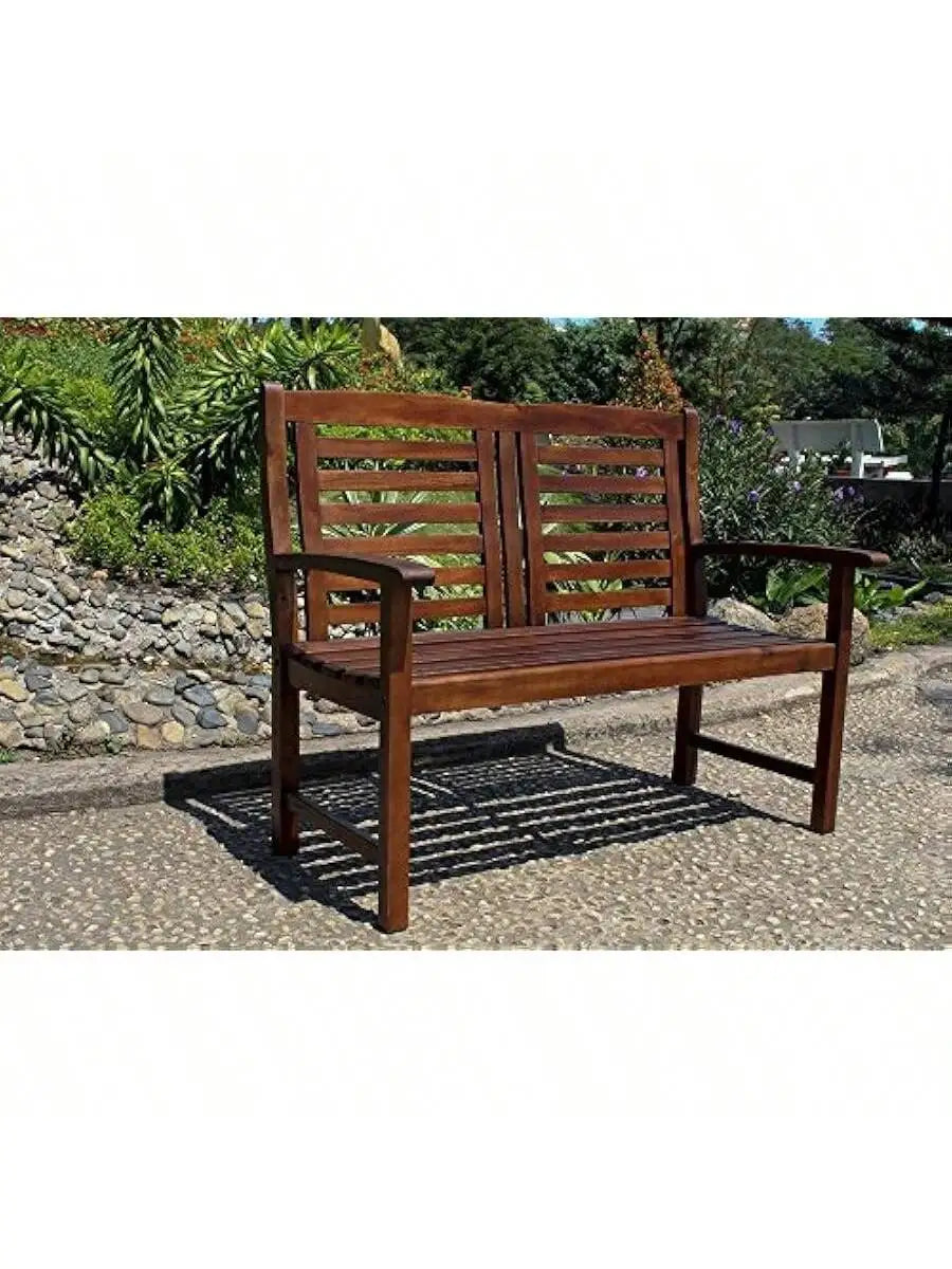International Caravan Furniture Piece Acacia Trinidad Bench