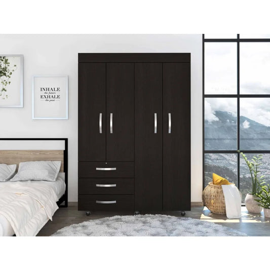 Isla Vista 3Drawer Armoire Black gue