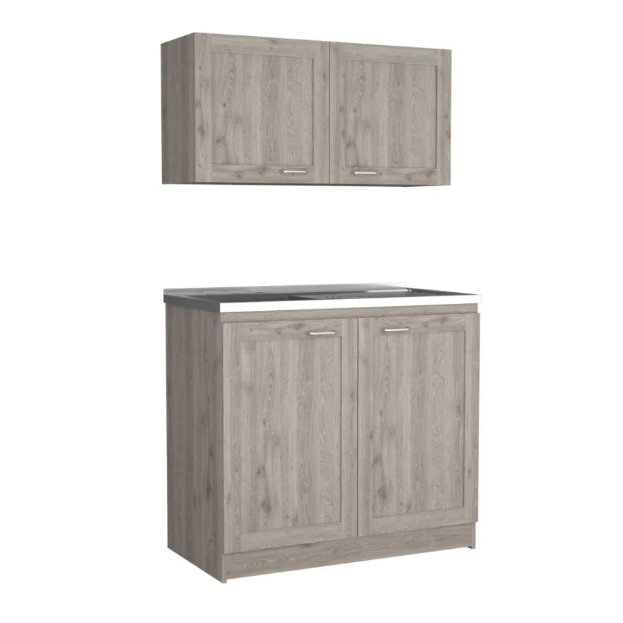 Cabinet Set Zeus Garage Light Gray