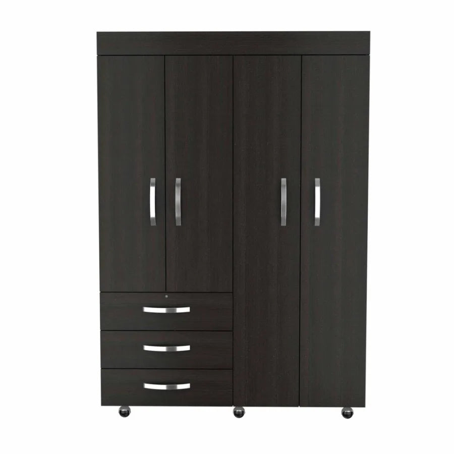Isla Vista 3Drawer Armoire Black gue