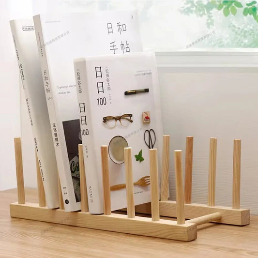2025 DIY Locker Bamboo Drain Rack Wooden Plate Rack Dish Rack Kitchen Organizer for Plates/Cutting Boards/Plates/Cups/Pot Lid