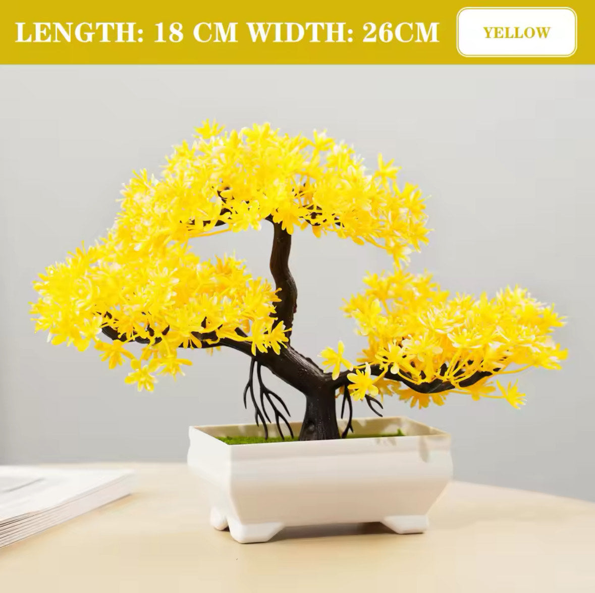 Artificial Plants Bonsai Small Tree Simulation Pot